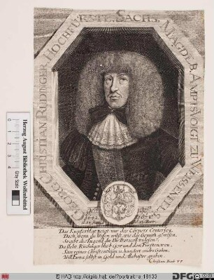 Bildnis Georg Christian Rüdinger