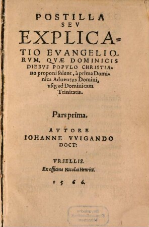 Postilla Evangeliorum