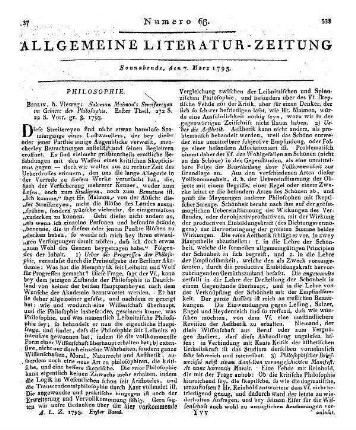 Maimon, S.: Streifereien im Gebiete der Philosophie. T. 1. Berlin: Vieweg 1793