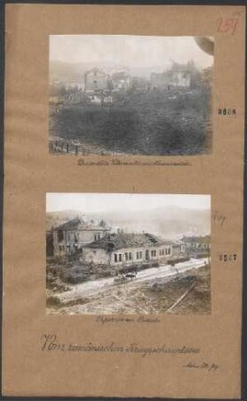 Das zerstörte Villenviertel von Hermannstadt