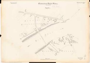 Oderbrücke, Niederwutzen: Lageplan 1:2000