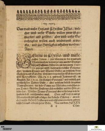 Christliche Leichpredig
