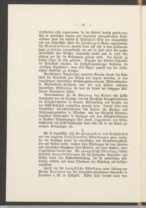5. Arbeit der evangelischen Abteilung des Ausschusses an den Franzosen, Engländern und Russen