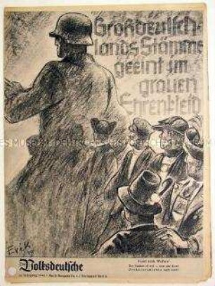 Monatszeitschrift "Der Volksdeutsche" u.a. zu Deutschstämmigen aus Polen, die die deutsche Staatsangehörigkeit übernehmen
