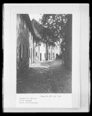 Alte Gasse : Pegau, Mariengasse, Ansicht