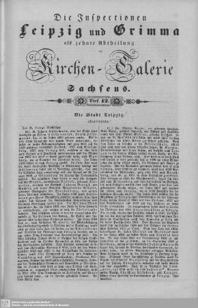 Die Stadt Leipzig, Taucha (Fortsetzung) : 12. Lieferung