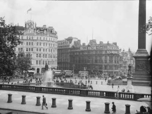 London, Trafalgar Square, Blick über den Platz