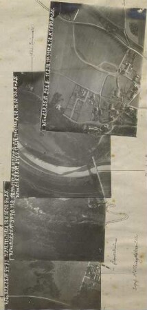 Reihenbild: Grünwald mit Isarbrücke (1500 m)