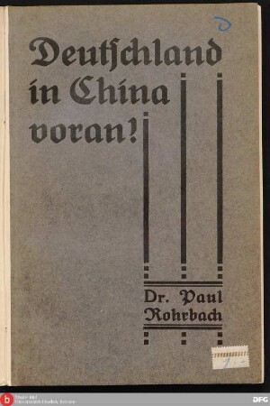 Deutschland in China voran!