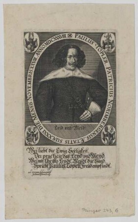 Bildnis des Paulus Topler
