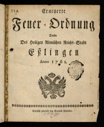 1-52, Erneuerte Feuer-Ordnung