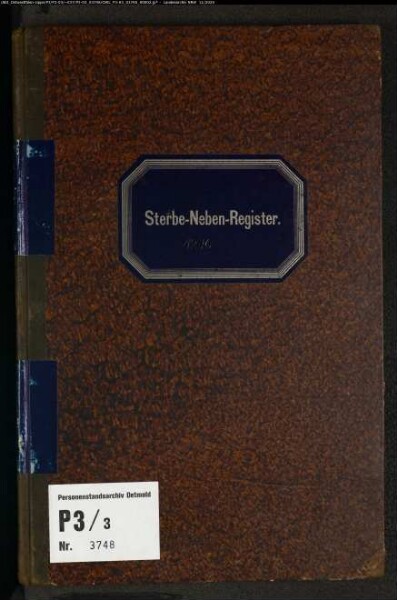 Sterberegister Standesamt Salzkotten