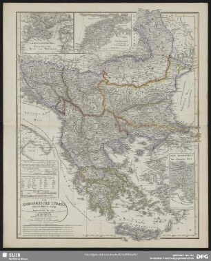 Die Europaeische Türkei, Griechenland und die Jonischen Inseln