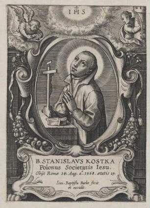 Bildnis des B. Stanislavs Kostka