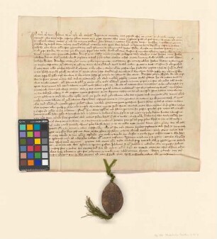 Bischof Johann [I.] von Kammin bestätigt die inserierte Urkunde von 1354 Oktober 1.