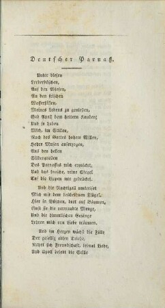 Deutscher Parnaß