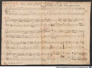 Variations, pf, C-Dur - BSB Mus.Schott.Ha 1637-3 : [heading, at left:] N. 1. Meinem 6jährigen Töchterchen, // Therese Henkel, zugeeignet. // [at right:] Variations d'une difficulté progressive pour le Piano-Forte, // composées [by other hand: ǂ] par M. Henkel. N. 1. // [by other hand:] ǂ et dediées à ma fille Therèse [!] ageé de Six ans