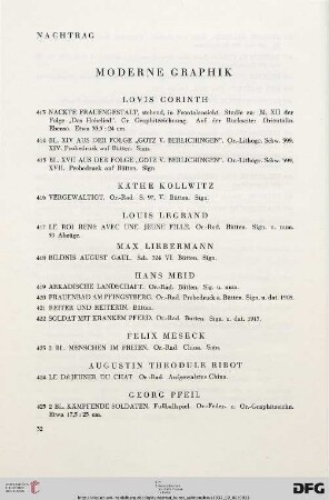 Nachtrag (Nr. 413-450)