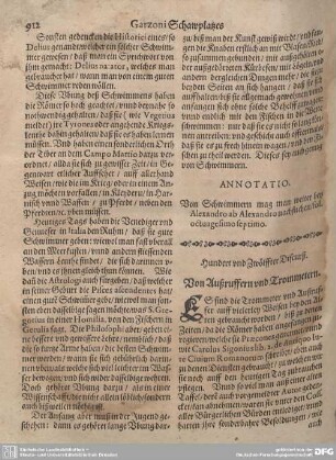Hundert und Zwölffter Discurß. Von Außrussern und Trommetern.