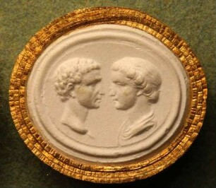 Profilbildnisse des Marcellus und der Octavia (Daktyliothek, Zweites Historisches Tausend)