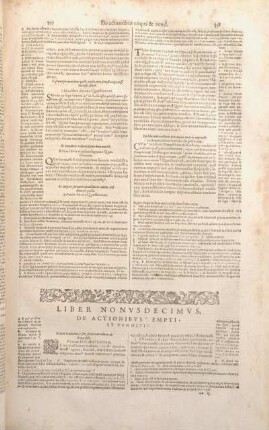 Liber Nonvsdecimvs. De Actionibvs Empti Et Venditi.