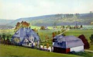 Ansicht des Heims "Jägerhof" im Rehefelder Tal