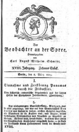 10. Stueck, 8. März 1819