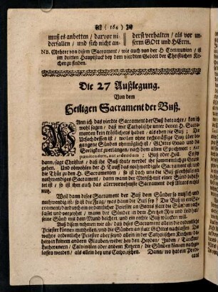 164-174, 27. - 28. Außlegung