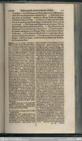 Die Predigten über den acht und sechtzigsten Psalm