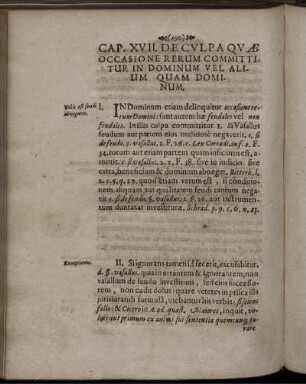 Cap. XVII. De Culpa Quae Occasione Rerum Committitur In Dominum Vel Alium Quam Dominum