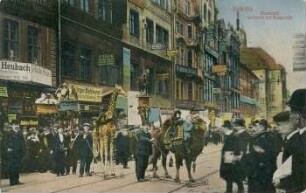 Leipzig: Neumarkt während der Großmesse