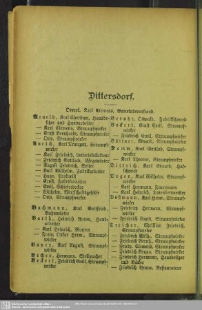 Dittersdorf