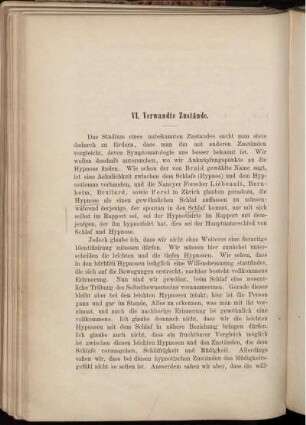 VI. Verwandte Zustände
