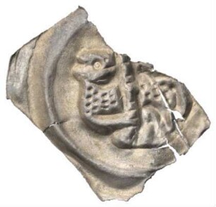 Fundmünze, Brakteat, 1250 - 1270