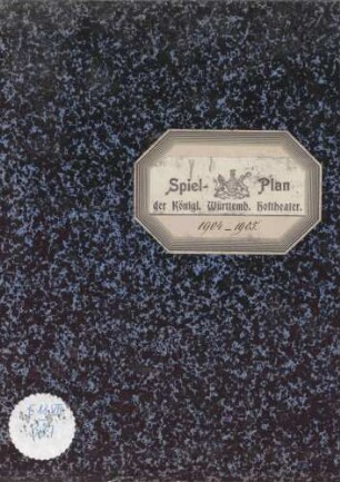 Spielplan 1904/05