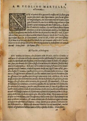 De Le Lettere Familiari Del Commendatore Annibal Caro, 1