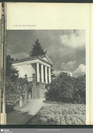 Wörlitzer Park, Floratempel