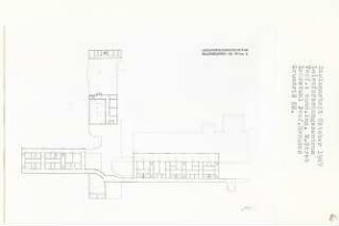Laienforschungszentrum, Berlin-Gesundbrunnen (Diplomarbeit bei Bernhard Hermkes): Grundriss Kellergeschoss - 2.50, 1:200