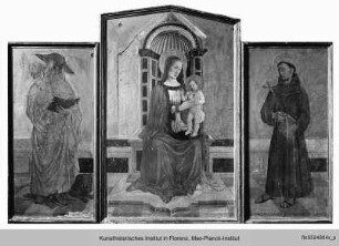 Madonna mit Kind und den Heiligen Hieronymus und Franziskus