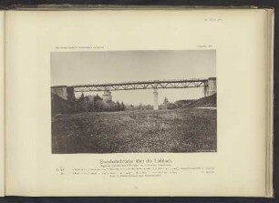 Eisenbahnbrücke über die Leiblach.