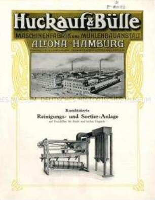 Reinigungs- und Sortier-Anlage für Saatgut