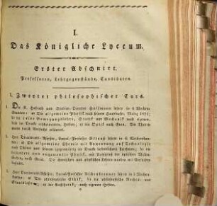 Jahresbericht über die Königlichen Studien-Anstalten zu Aschaffenburg im Unter-Mainkreise : für das Studienjahr .., 1821/22