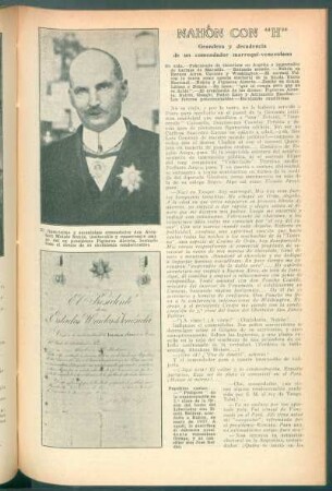 Nahón con "H" : Grandeza y decadencia de un comendador marroquí-venezolano