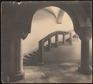 Rathaus, Löwenberg Umbau: Treppenhaus
