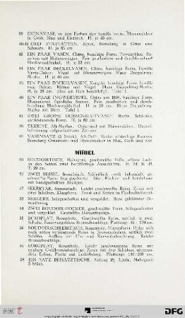 Möbel (Nr. 50-179)