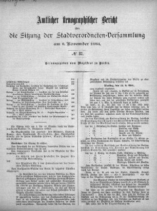 No. 37, 6. November 1884
