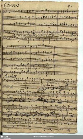 Choral: Ich will von meiner Missetat