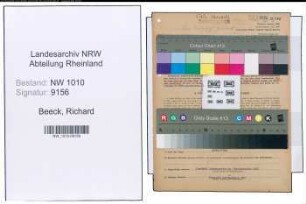 Entnazifizierung Richard Beeck , geb. 02.12.1899 (Assistent)