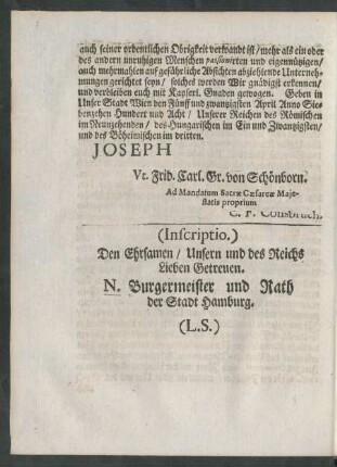 (Inscriptio.)