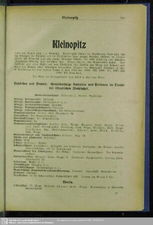Kleinopitz